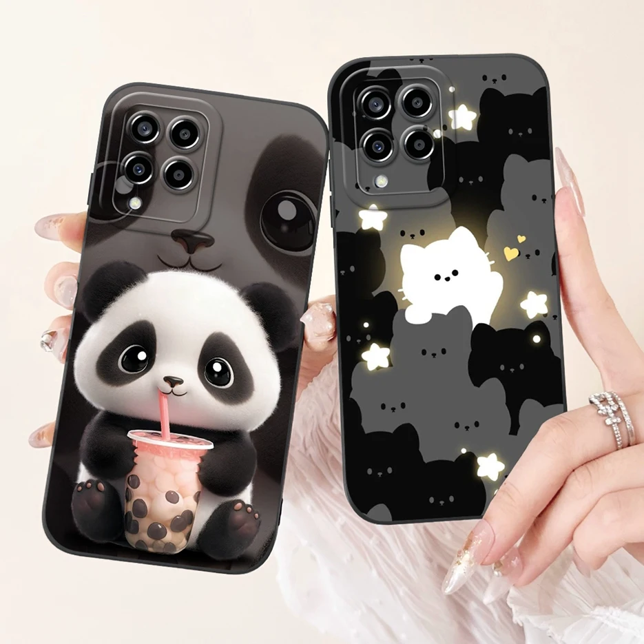 Unique Cartoon Shockproof Soft Shell Phone Case for Samsung Galaxy M Series