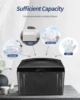 Lifting Napkin Holder for Table Home Commercial Tissue Box Transparent Toilet Paper Container Wipes Organizer with Card Slot 5