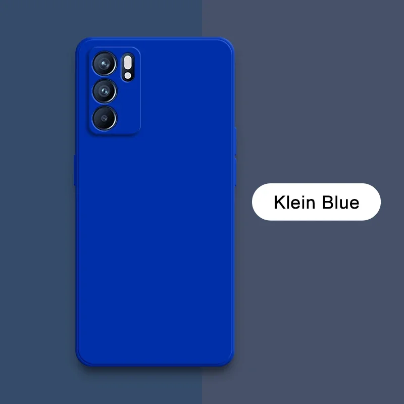 Square Liquid Silicone Shockproof Protective Phone Case - Enhanced Back Cover
