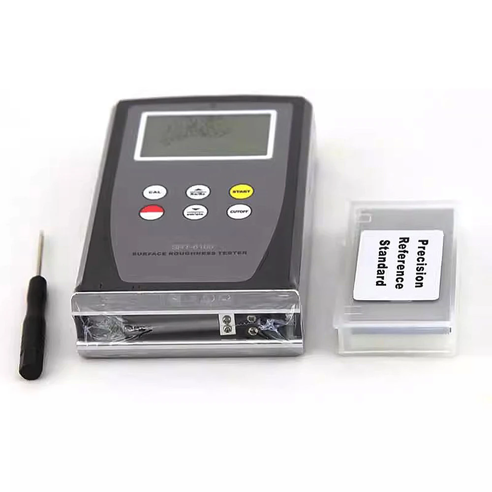 SRT-6100 Surface roughness meter digital Rz0.1µm~50.0µm Metal mechanical parts finish meter Portable roughness detector 5