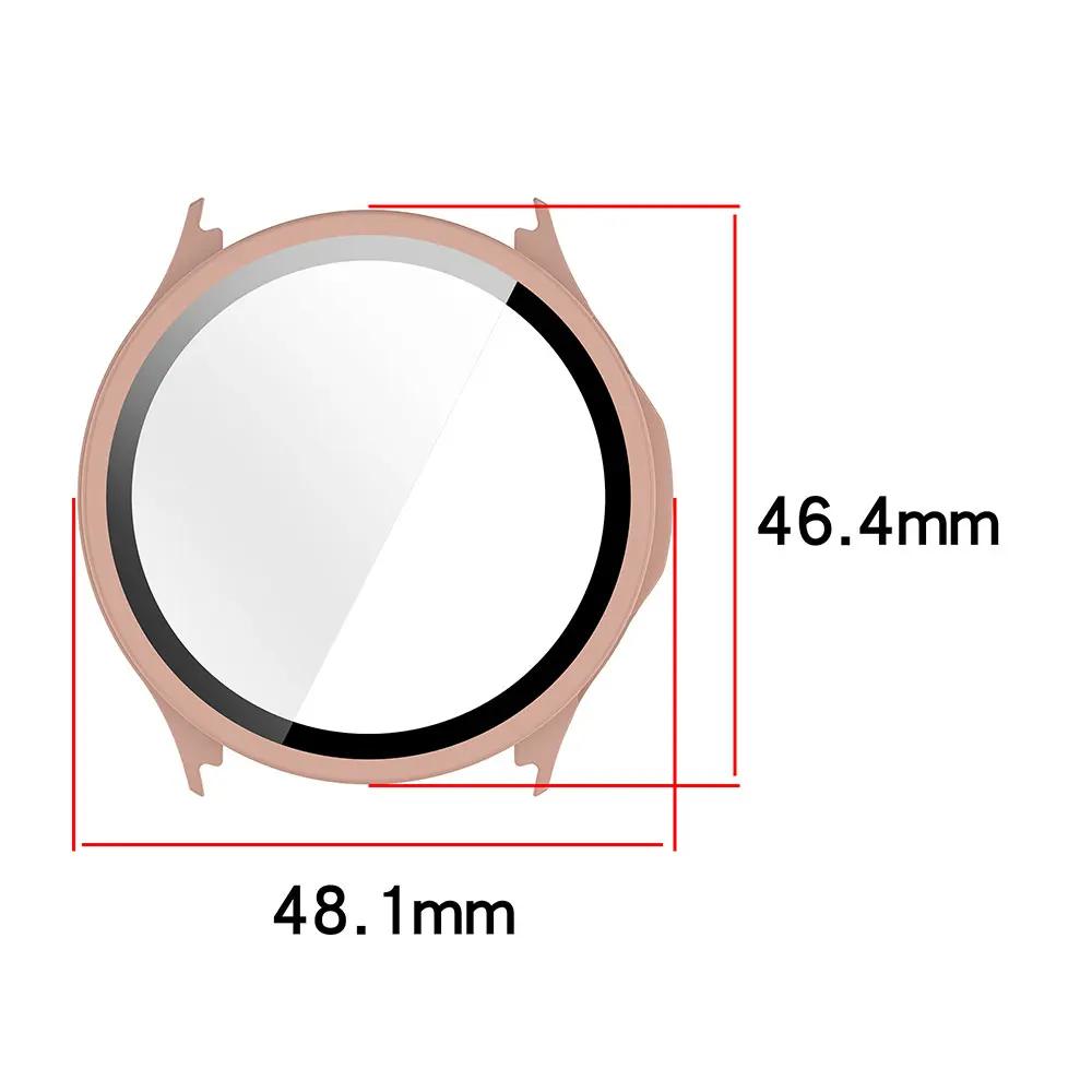 OnePlus Watch Lite Protective Glass Case - Durable Smartwatch Bumper Cover