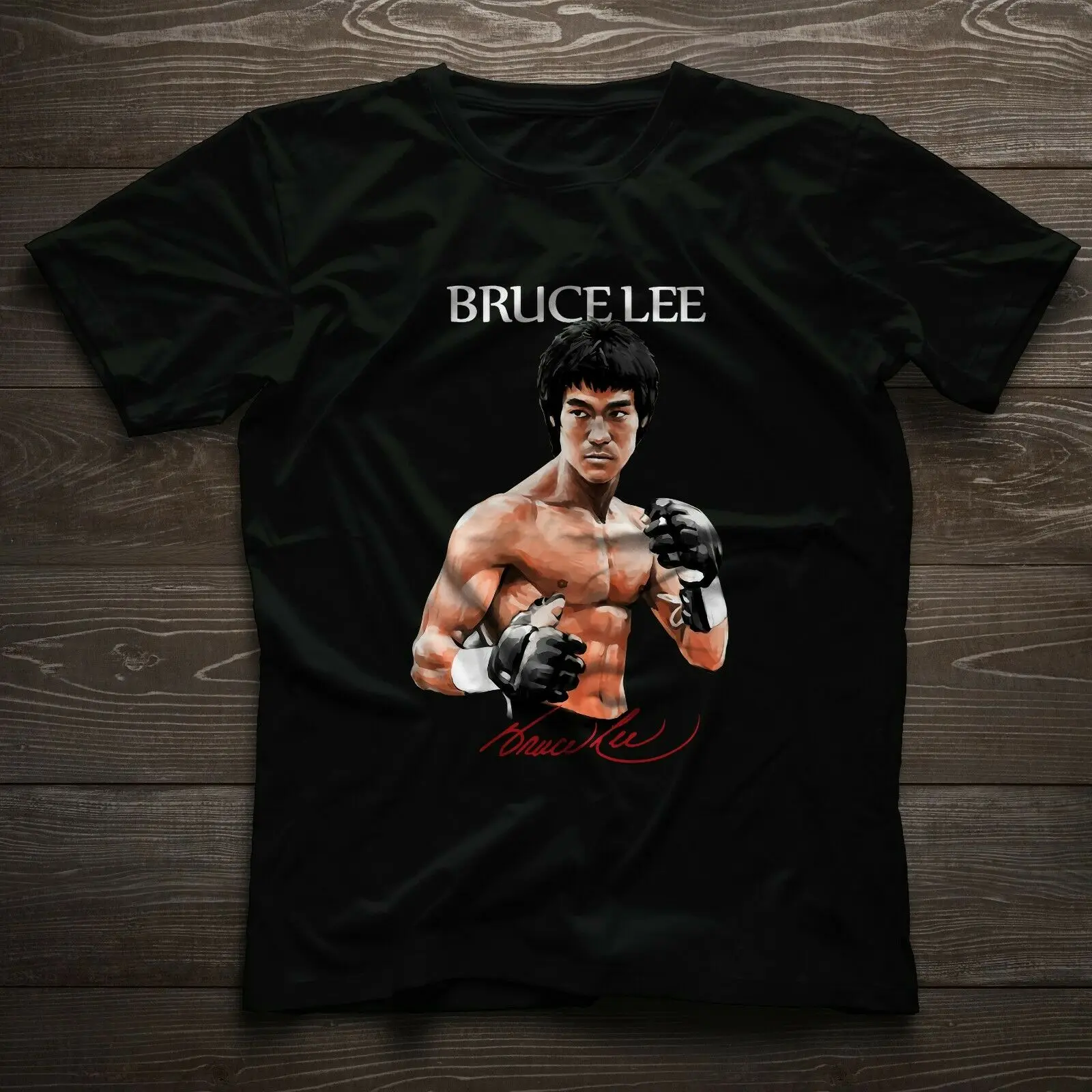 

Chinese Kungfu Jeet Kune Do Bruce Lee T Shirt. New 100% Cotton Short Sleeve O-Neck T-shirt Casual Clothing Mens Top