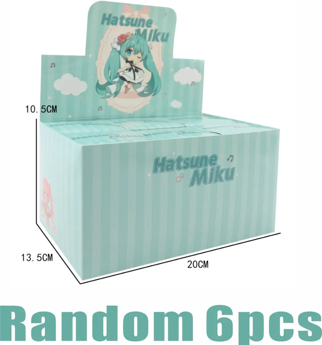 Hatsune Miku Chibi Figures Collectible Mystery Box Set - Anime Decor Gift
