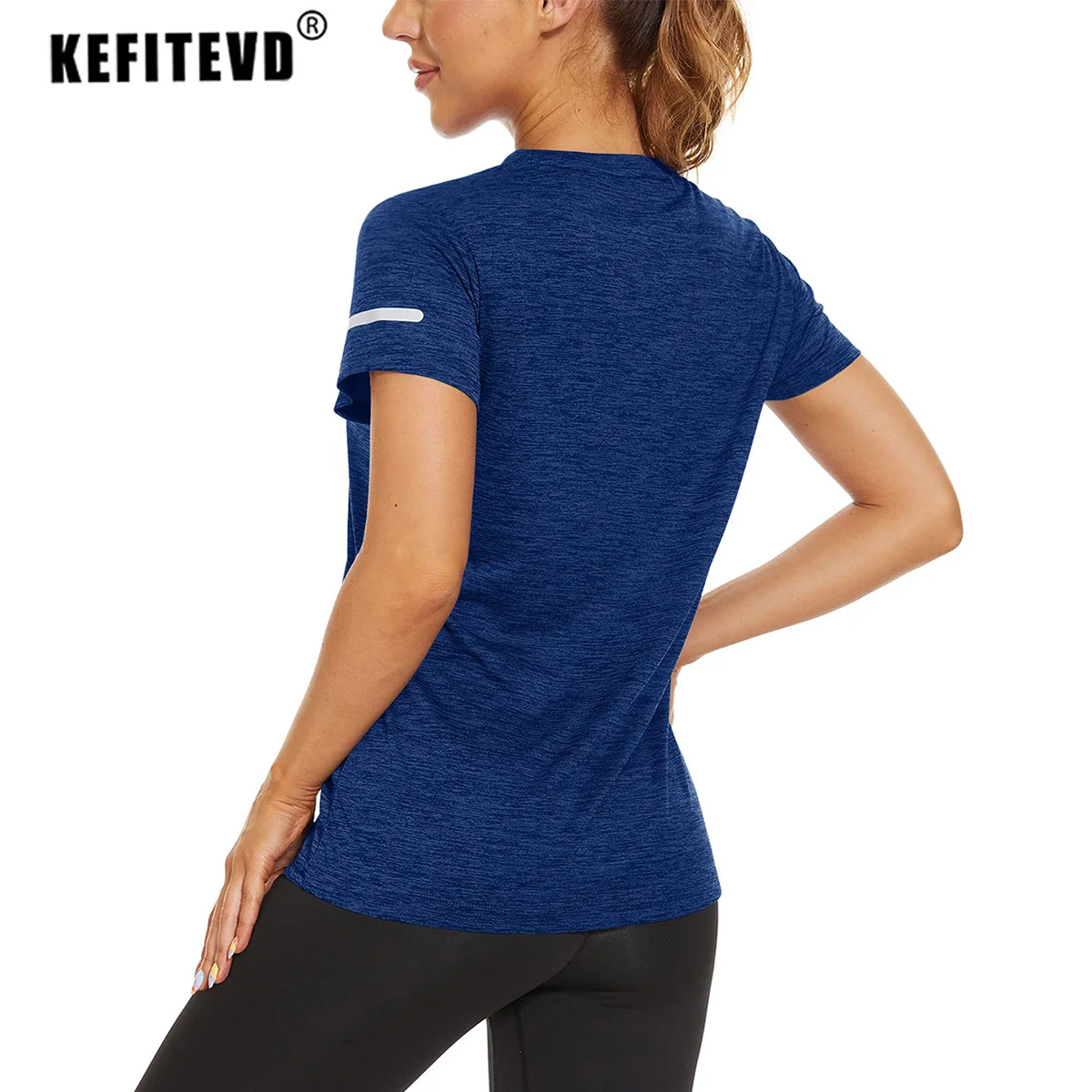 Women's Quick Dry Athletic Short Sleeve T-Shirt