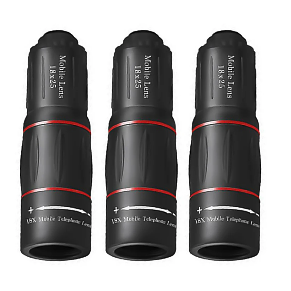 Universal 36X Clip-On Telescope Lens for Smartphones