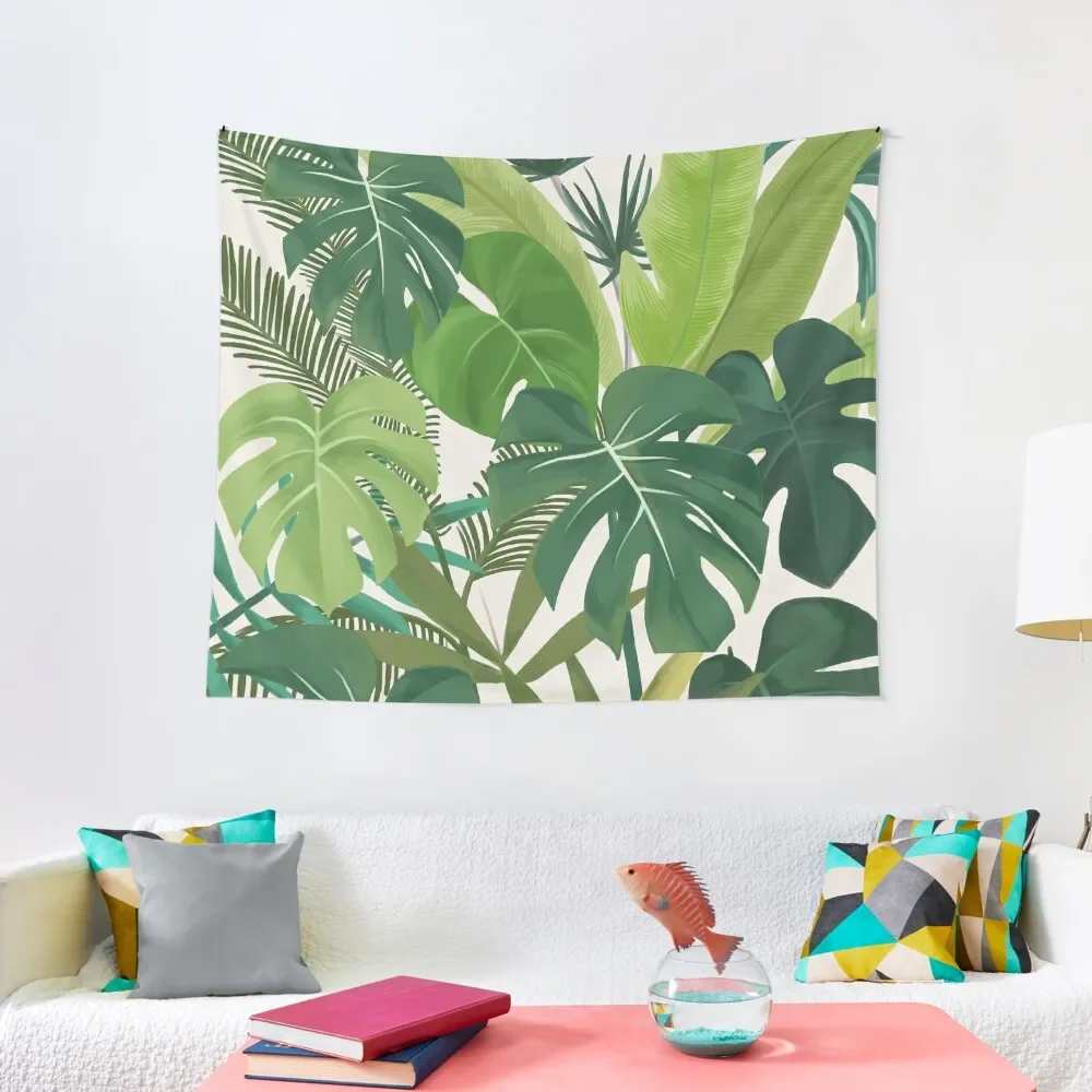 

Тропическая искусство, иллюстрация, гобелен, настенные украшения, декор для спальни на стену, домашний декор, гобелен