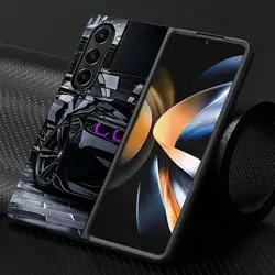 Fashionable Black Car Design Phone Shell Case for Galaxy Z Fold 8 Ultra (Mix01)