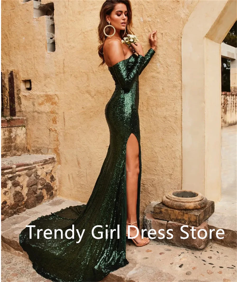 Рисунок 2 - Блестящие платья с блестками для выпускного вечера