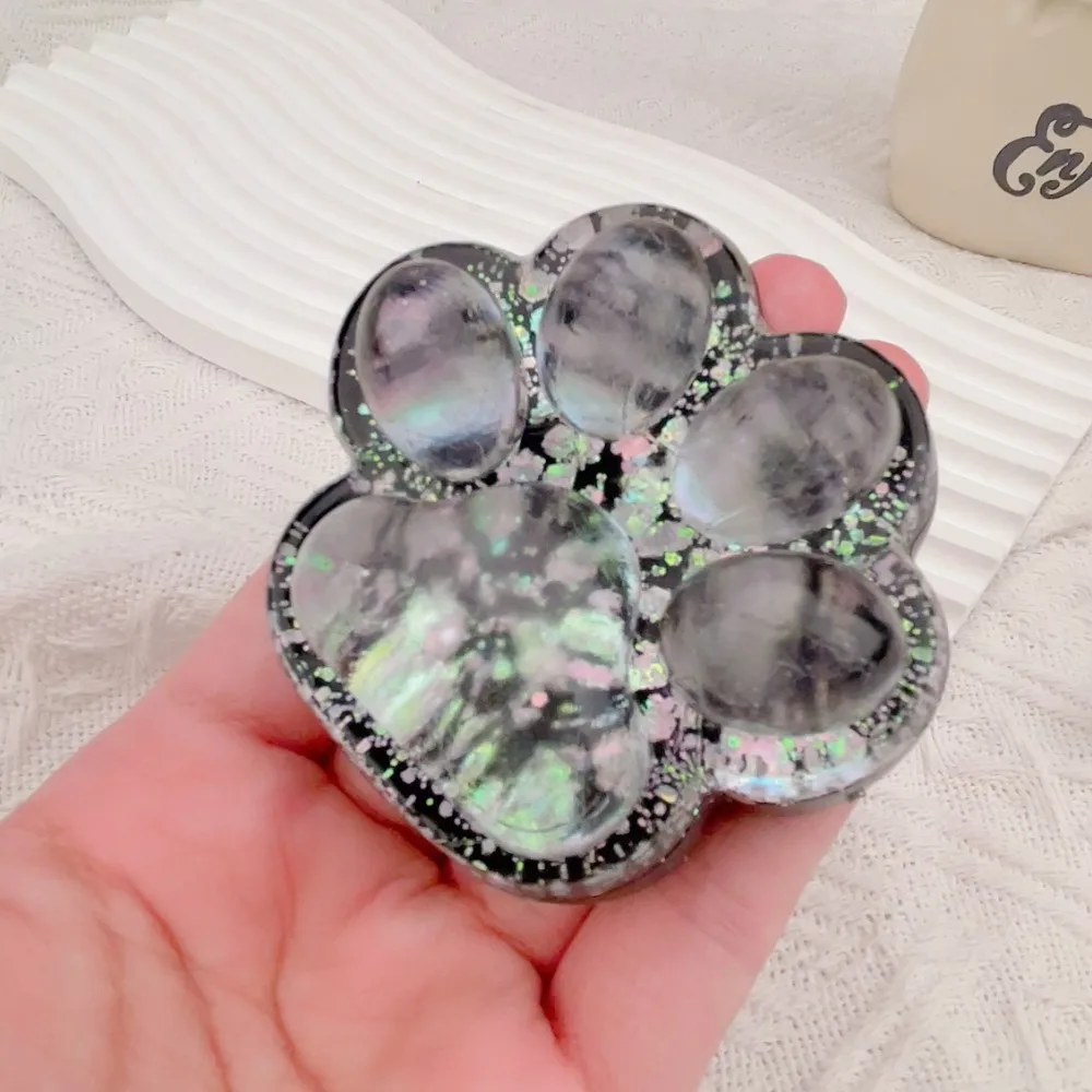 Squishy Cute Cat Claw Fidget Toy Slow Rebound Stress Relief Pinch Decompression Cat Paw Soft Squeeze Toy for Kids Holiday Gifts 3