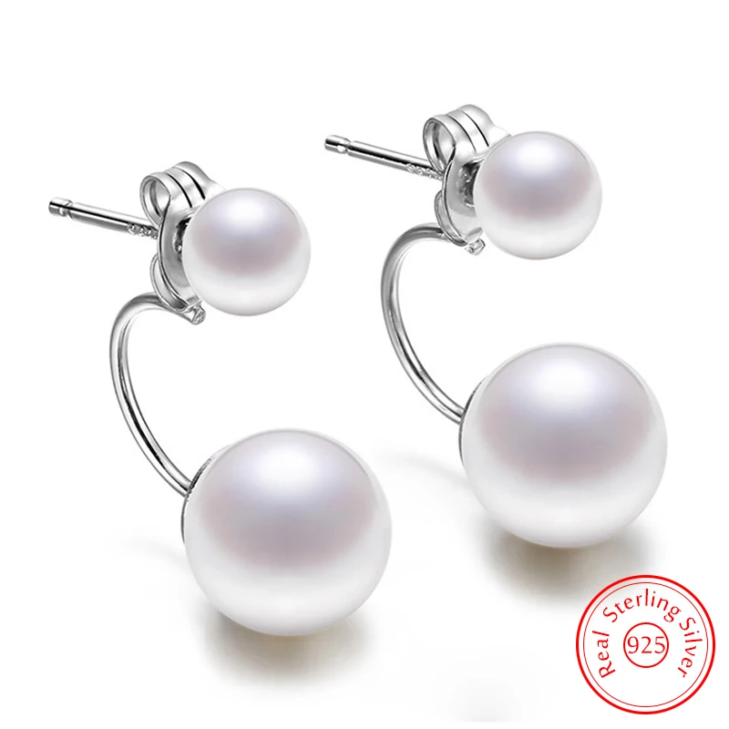 [Kep1er着用]14kGF Feminine Pearl Cubic Earring Silver925 Amazon.com: XYJZXY Pearl Stud Earrings 18K Gold Pearl