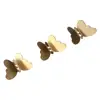 Stainless Steel Butterfly Shaped Wall Hanger Gold/Silver/Black Sturdy Towel Hangers Wall Mounted Anti-rust Key Holder Rack Hats 5