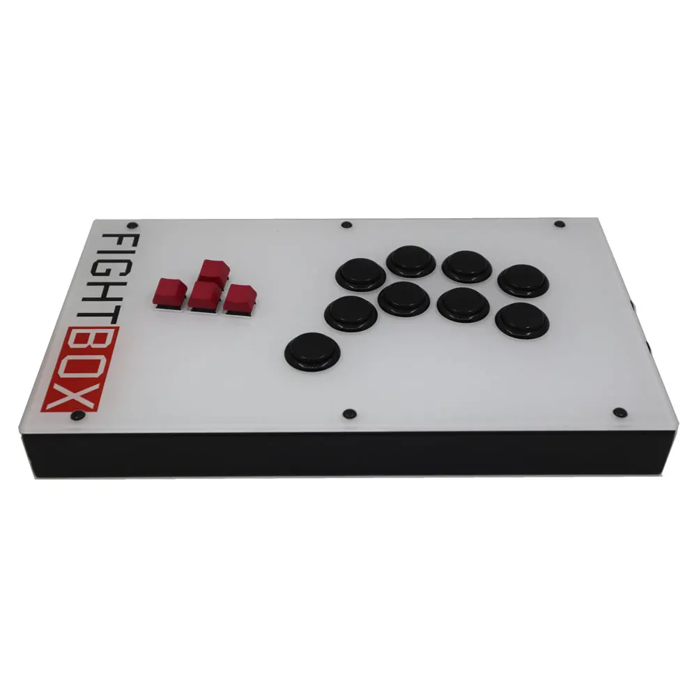 FightBox F7 키보드 단추, PC, PS, XBOX, 스위치용 레버리스 아케이드 게임 컨트롤러