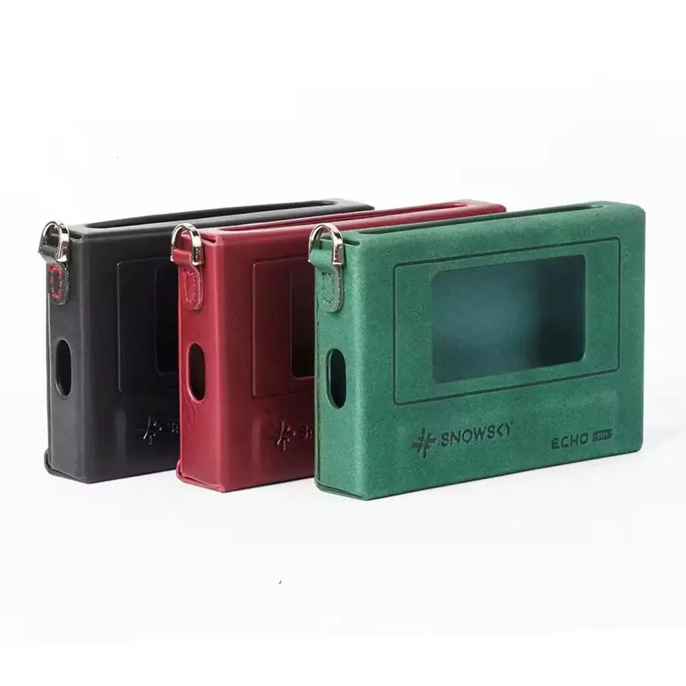 FiiO SnowSky ECHO MINI용 보호 케이스 특수 보호 가죽 케이스 휴대용으로 쉽게 분해할 수 있는 음악 플레이어 케이스