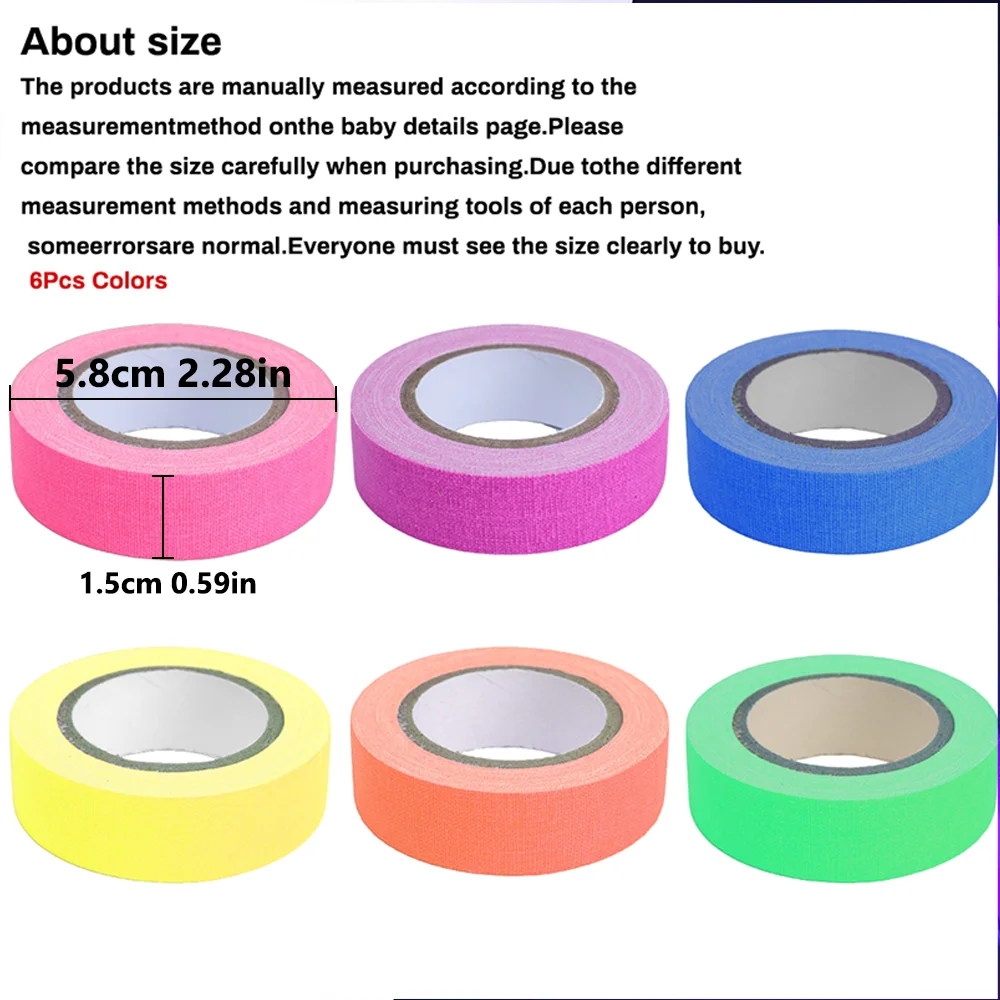 6 Color One Roll