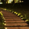 4 Pcs 8LED Solar Power Disk Light Outdoor Garden Solar Underground Light Deck Light Spotlight Buried Solar Led Lamp 5