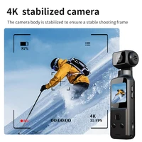 4K Action Digital Camera 1.33" Screen 270 Degrees Rotate Wifi Transmission Record Lightweight Portable K1 Sport Motion cameras 3