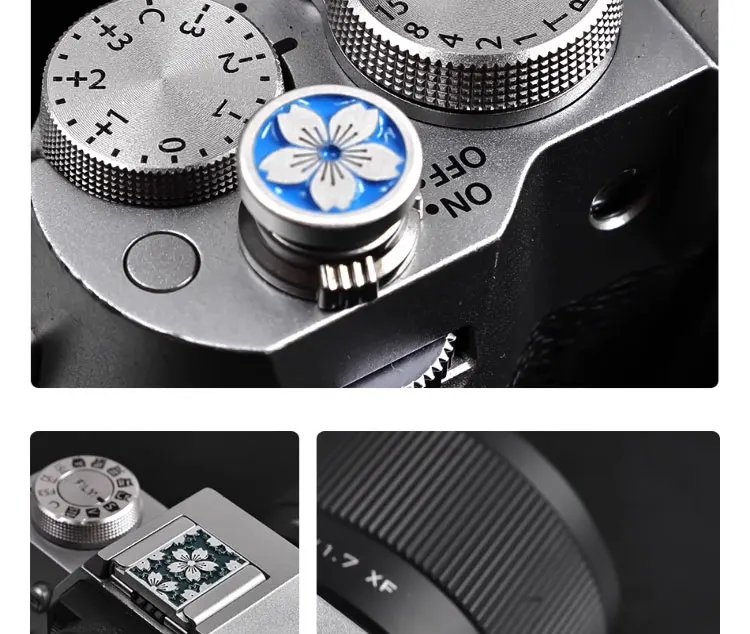 Sakura Kamera Blitzschuh Abdeckung für Nikon Z8 Zfc D750 Sony A6300/6400 A6000 Canon 1dx3 Olympus Fujifilm Metall Kamera Dekoration – Detail 14
