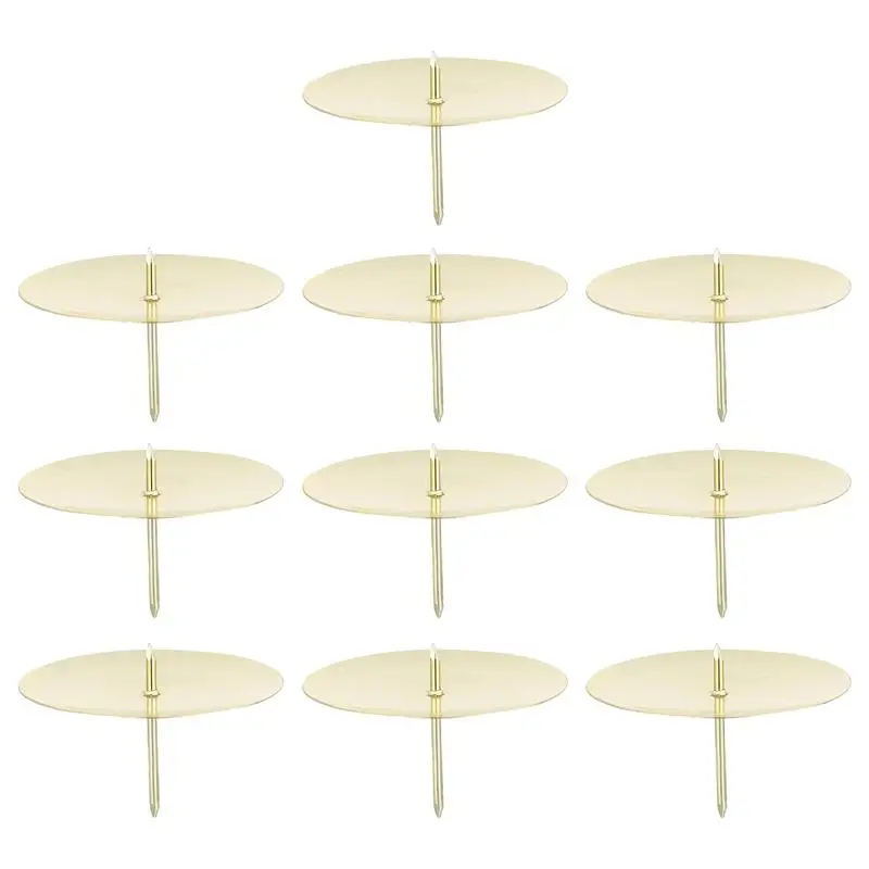 Candle Plate Stand Fixing Tealight Wax Craft Tray Wedding Candles Holder Cones Fixator Iron Pillar Accessories