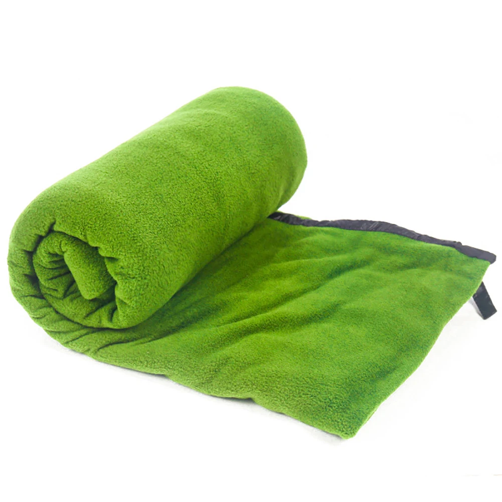 

Флисовый спальный мешок, мягкий и приятный для кожи, с хорошим согревом, идеально подходит для кемпинга, Путешествий, Походов