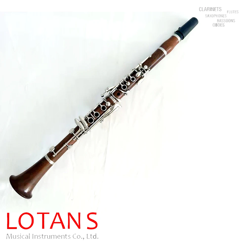 Redwood body clarinet nickel-plated bb-tone 17Key