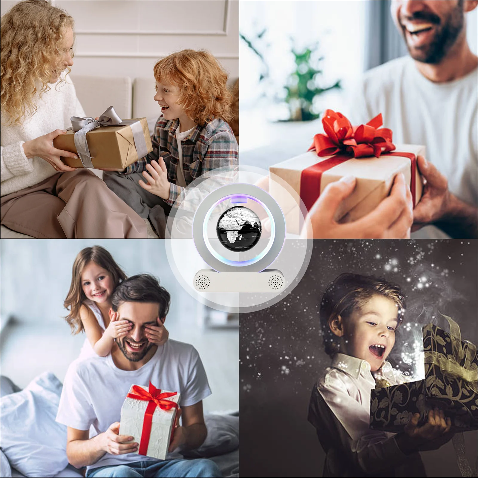 Bluetooth Magnetic Levitation Globe with LED Light, Floating Lamp Globe Christmas Birthday Gifts for Men/Husband/Boyfriend/Kids 5 Bluetooth Magnetic Levitation Globe with LED Light, Floating Lamp Globe Christmas Birthday Gifts for Men/Husband/Boyfriend/Kids 5