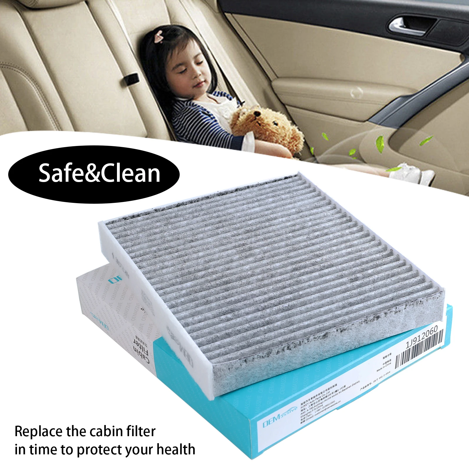 Car Pollen Cabin Air Filter for Toyota Hilux Fortuner Corolla Camry Yaris RAV4 CHR Lexus ES NX RX UX 87139-58010 87139-YZZ37 air filters