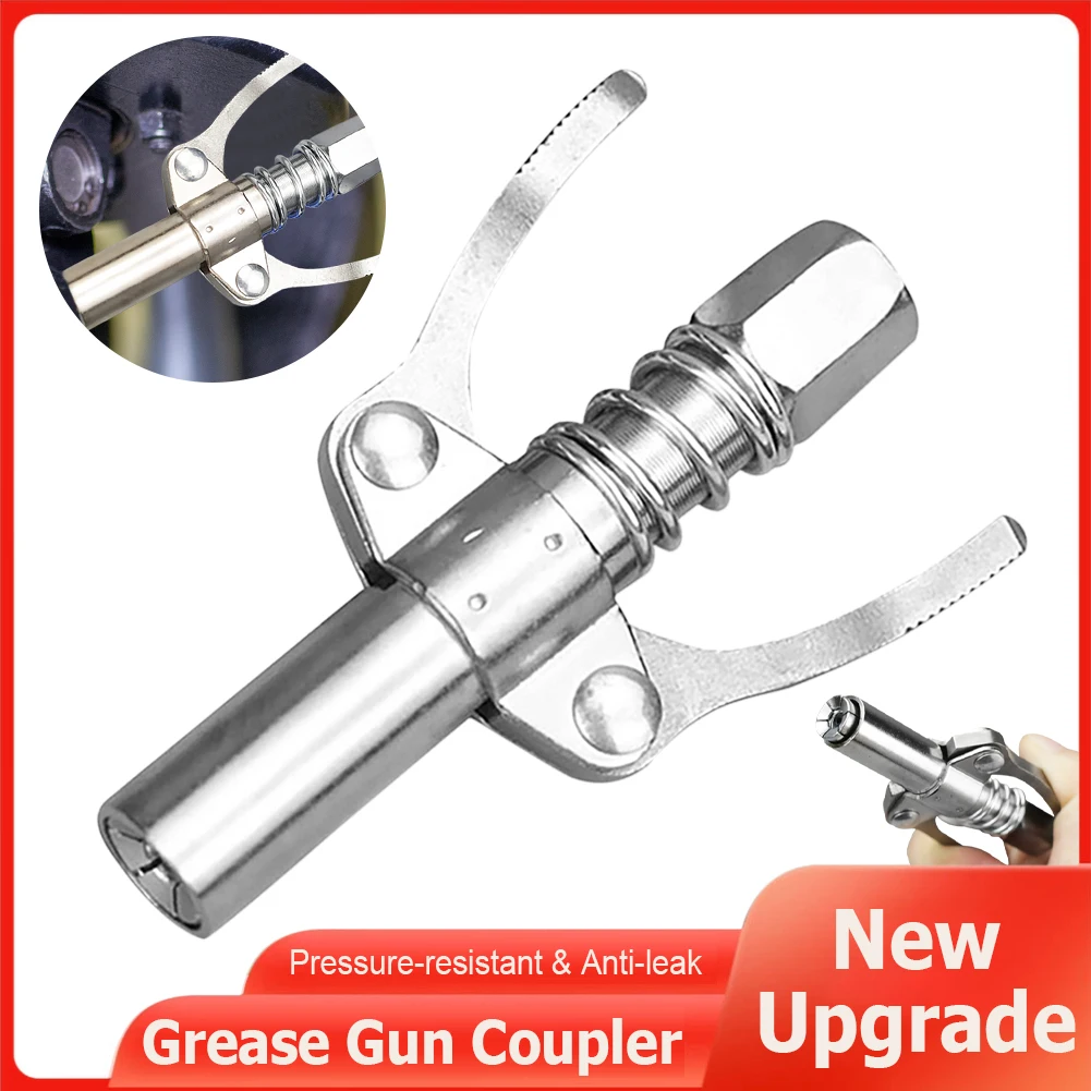 

Refueling Gun 10000PSI High Pressure Grease Tip Leakproof Quick Release Lock Lubricant Tip for Manual Electric Pneumatic
