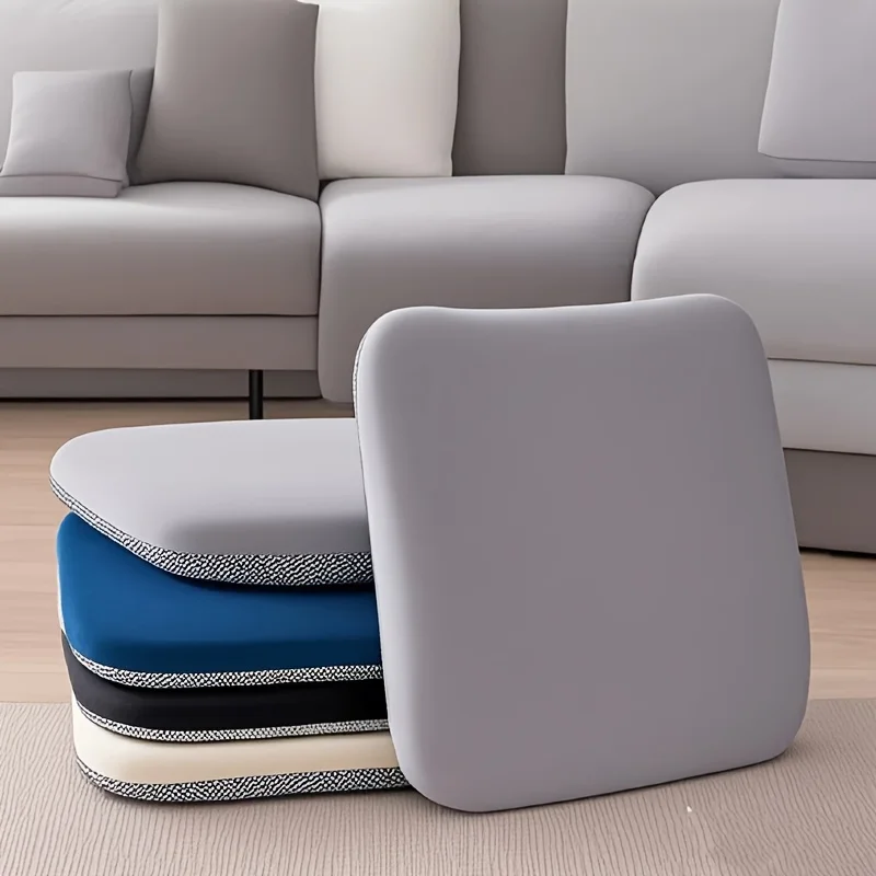 1PC Chair Cushion,Breathable Pad, Memory Sponge Pad, Ergonomic Design Pad, Solid Color Cushion, Suitable for Home and Office Use