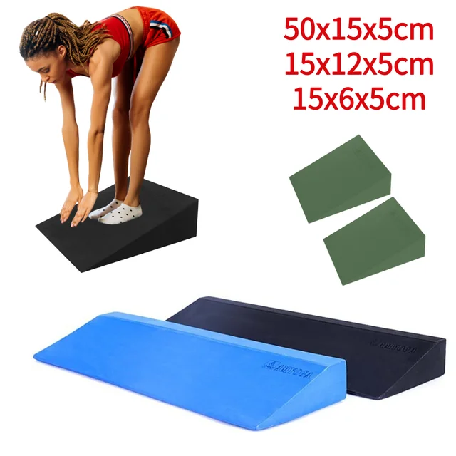 Yoga Blocks Wrist Wedge Balance Footrest Cushion Lightweight Supportive  Inclined Board Wedge Blocks Fitness for Stretching Gym Beginners 