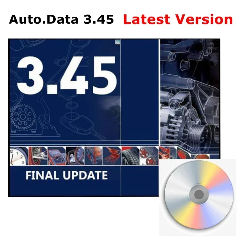 2025 Hot Autodata 3.45 3.40 Auto Car Repair Diagnosis Software Diagrammi di cablaggio Dati Strumento diagnostico per apparecchiature di riparazione automobilistica - immagine 3