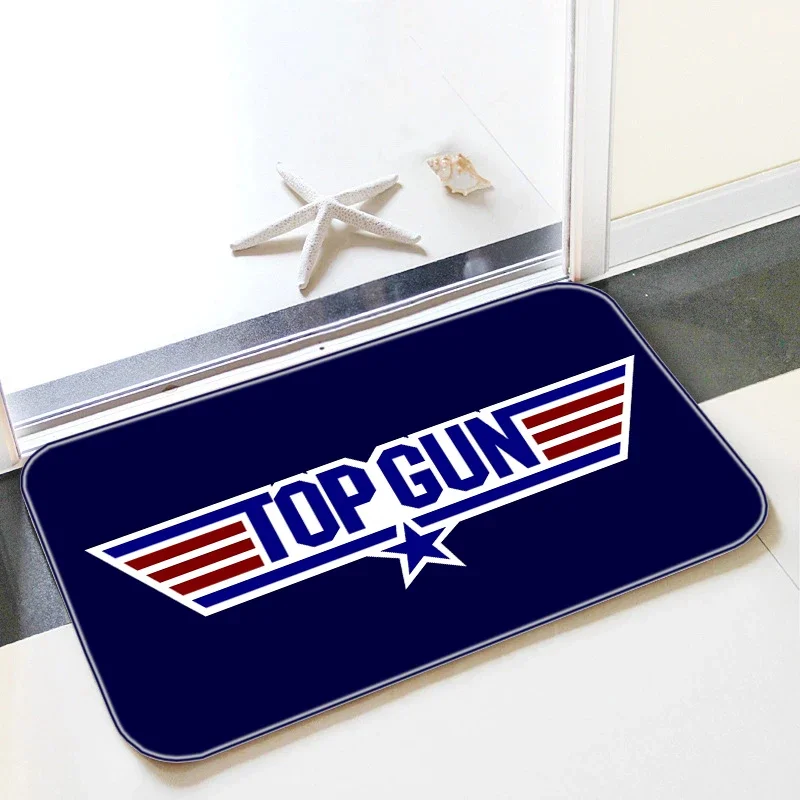 Doormat Carpet Living Room Air Force Fighter Jets Top Gun Non-Slip And Washable Kitchen Mat Prayer Rug For Entrance Door Kawaii