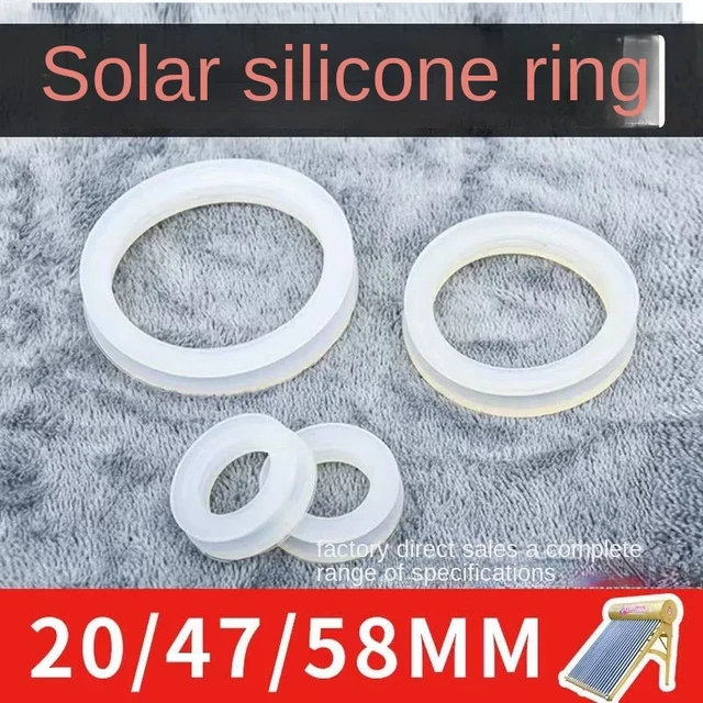 20pcs 58mm silicone silica gel sealing o ring for solar water heater vacuum  tube