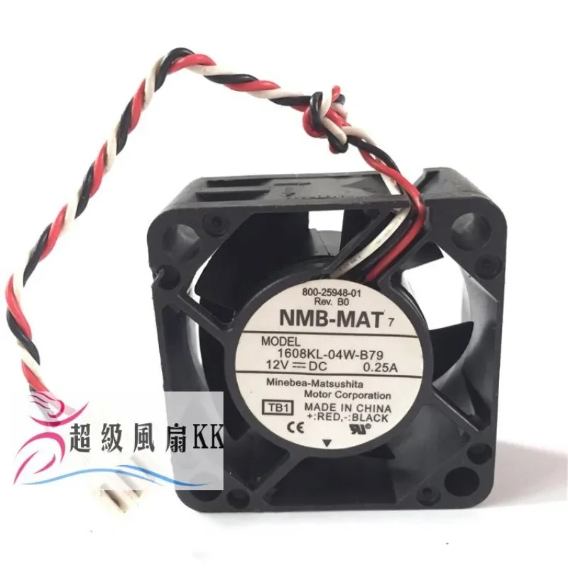 Новый вентилятор охлаждения для NMB 1608KL-04W-B79 4020 12v 0.25a охлаждающий вентилятор 40*40*20 мм