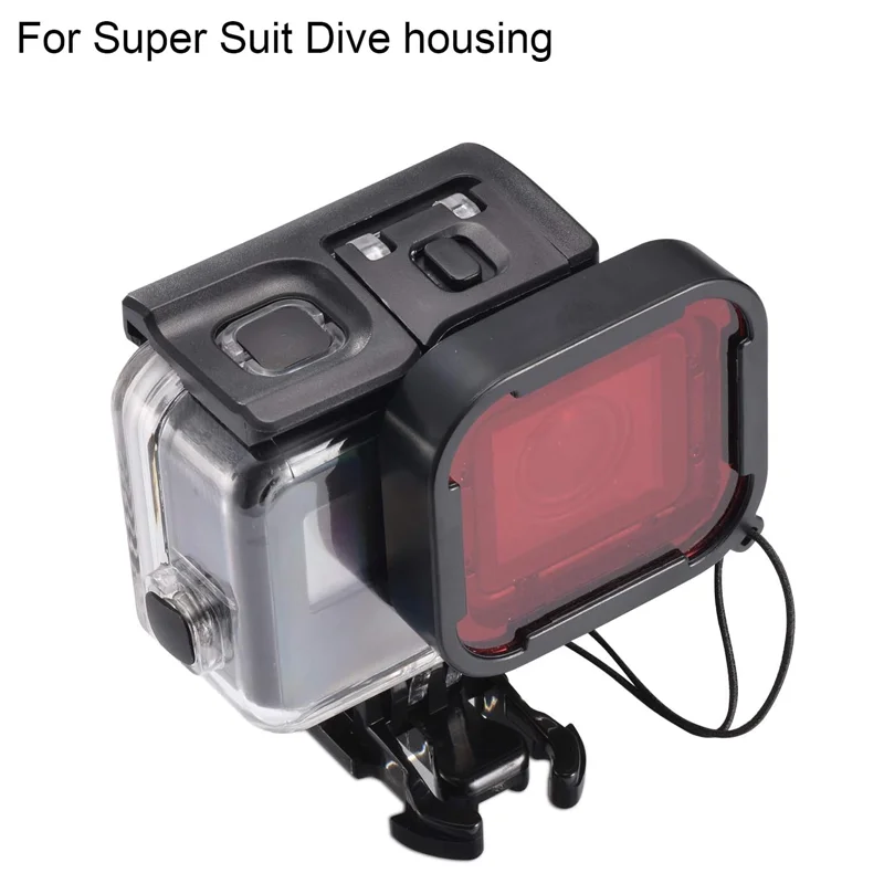 Hero 5/6/7 Diving Filter Waterproof Housing Underwater Filter Lens Filters For GoPro Hero 7 6 5 Action Camera Accessories
