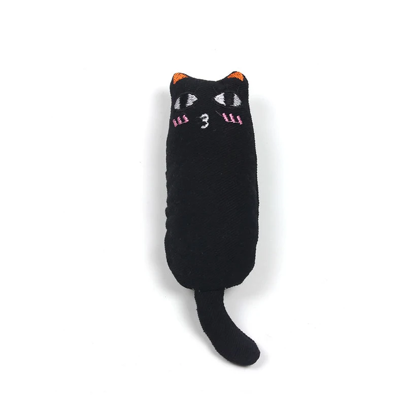 Rustle Sound Catnip Toy Cats Products for Pets Cute Cat Toys for Kitten Teeth Grinding Cat Plush Thumb Pillow Pet Accessories 