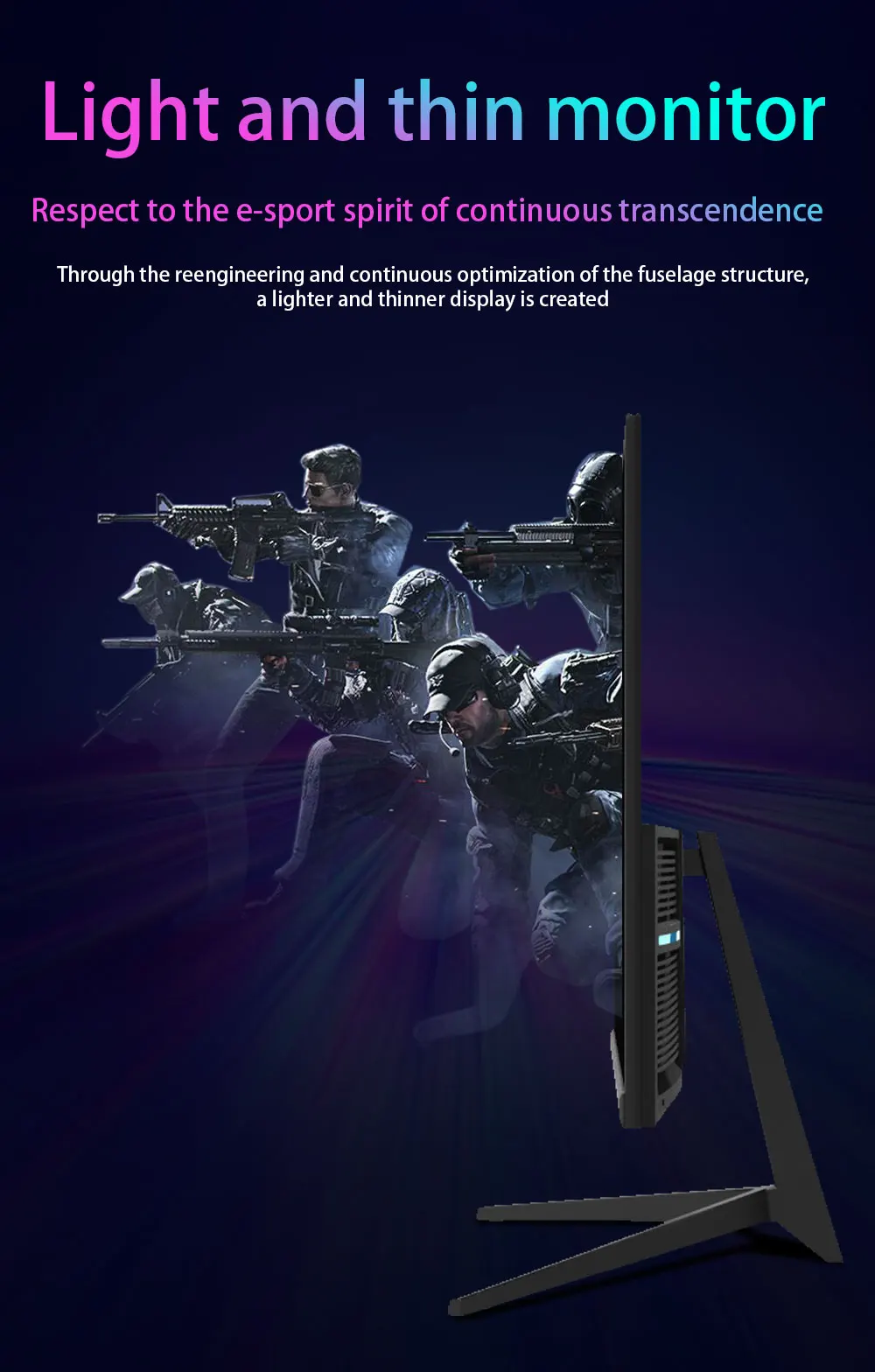 JCNAM Ŀ  ̸ LED ÷, ũž ǻ ȭ, 3000R 2560*1440 ػ 16:9, 27 ġ, 2k, 144hz
