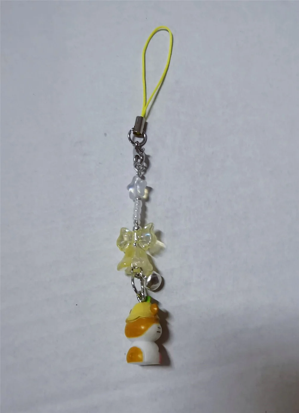 Cute Corocorokuririn Campanula Flower Bell Bead Strap Keyring Mascot Keychain Keyholder Mobile Phone Chain Bag Pendant Toy Gifts 5