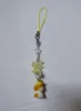Cute Corocorokuririn Campanula Flower Bell Bead Strap Keyring Mascot Keychain Keyholder Mobile Phone Chain Bag Pendant Toy Gifts 5