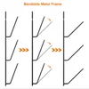 Pot Lid Rack Without Punching Wall-mounted Kitchen Storage Rack Kitchen Storage Iron Drain Storage Rack Organizer 4
