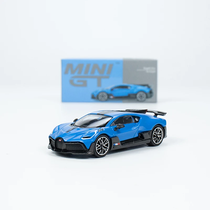 

Мини GT 1:64 модель автомобиля Divo литой спортивный автомобиль-синий дисплей #601 подарки