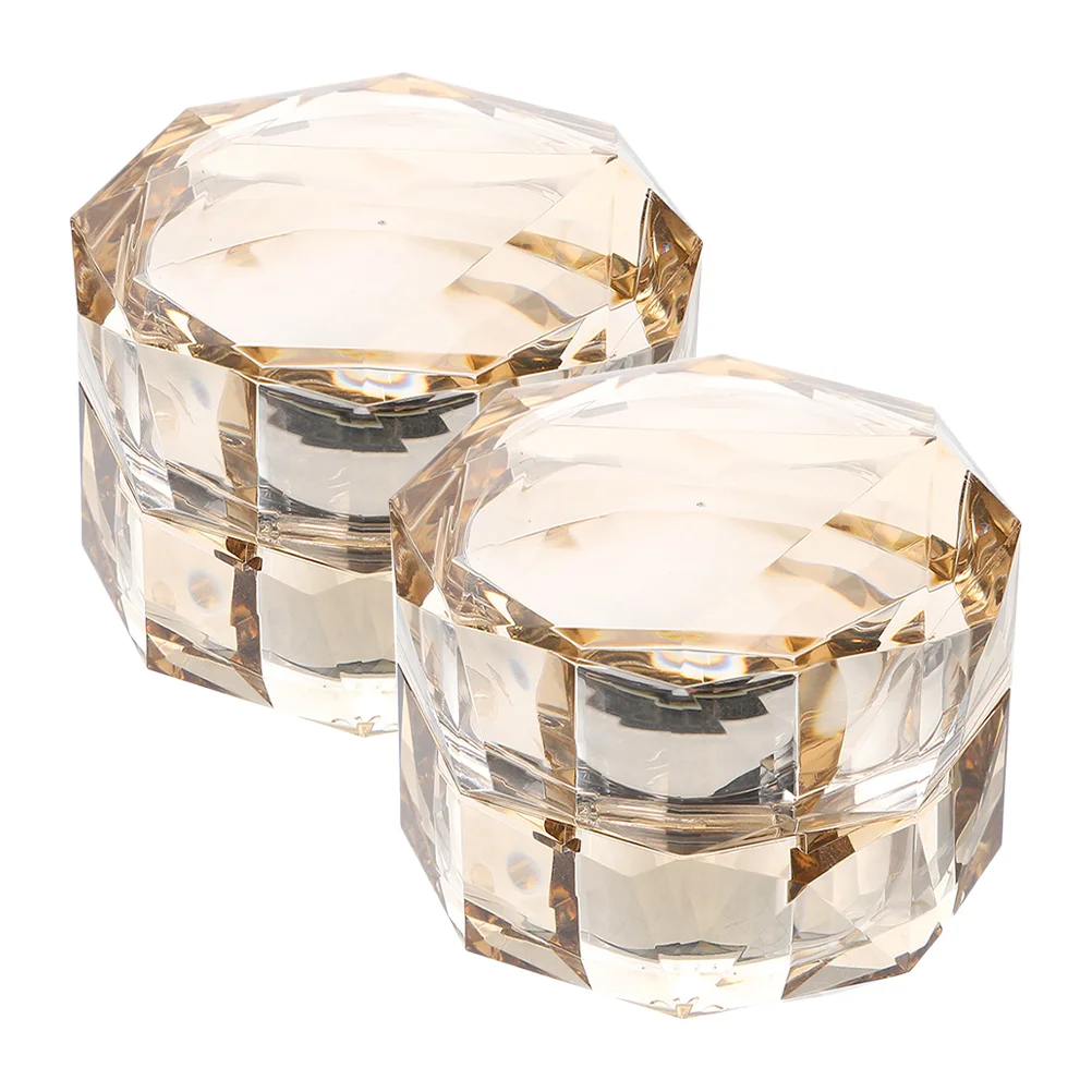 

2 Pcs Lotion Bottle Jars Travel for Creams Creami Moisturizer Dispenser Size Bottles