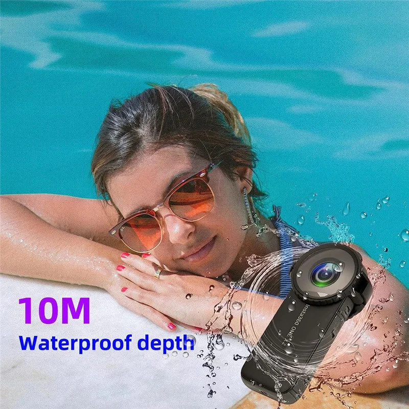 카메라 프리미엄 렌즈 가드 10M 교체 부품 액세서리 Insta 360 ONE X2 액션 카메라 용 방수 완전 보호