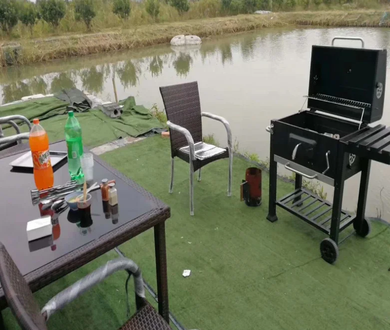 Bbq Tools Outdoor Large Charcoal Grill Thickened With Cover Big Square Stove For More Than 8 People 17 Bbq Tools Outdoor Large Charcoal Grill Thickened With Cover Big Square Stove For More Than 8 People