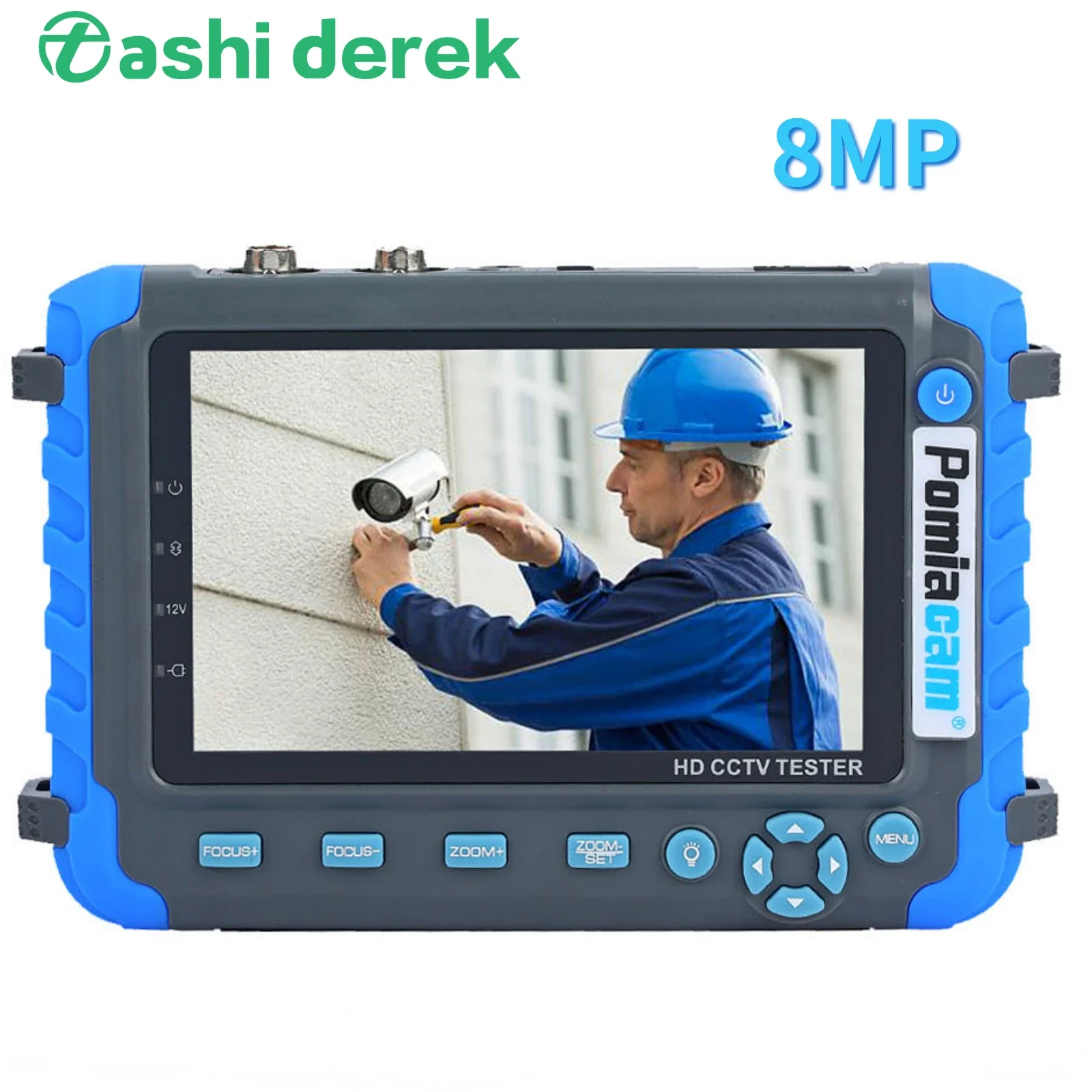 8MP 4K CCTV Security Camera Tester Inch TFT LCD Monitor For