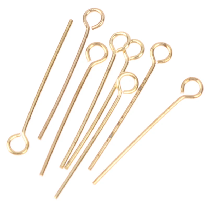 90-100pcs High Quality Small Brass Eye-pin Nail Wood Model Ship Accessories For The Fixing Function Of Sailing Ship Model 6
