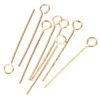 90-100pcs High Quality Small Brass Eye-pin Nail Wood Model Ship Accessories For The Fixing Function Of Sailing Ship Model 6