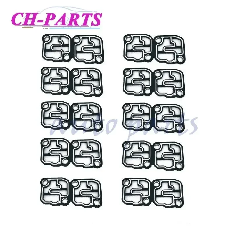 5PCS/10PCS DQ250 02E DSG 02E321371E 6 Speed Automatic Transmission Solenoid Gasket Filter for Audi Q3 A3 TT Volkswagen Skoda