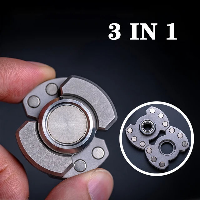 3 in 1 Deformation Fidget Spinner Coins EDC Original High-speed Rotation Adult Decompression Toy 2