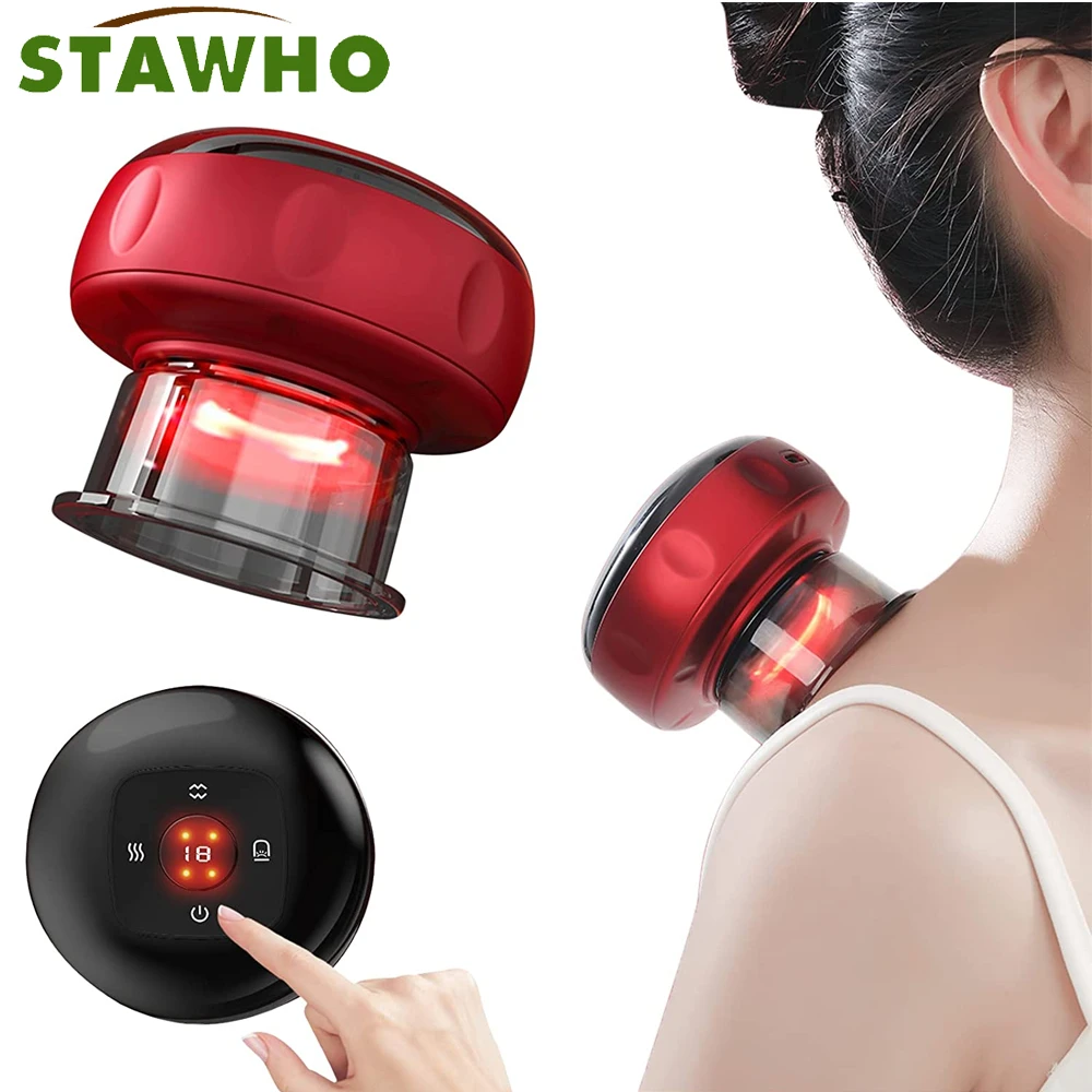 Electric Cupping Set,New Cupping Device with 12 Modes, Suitable for