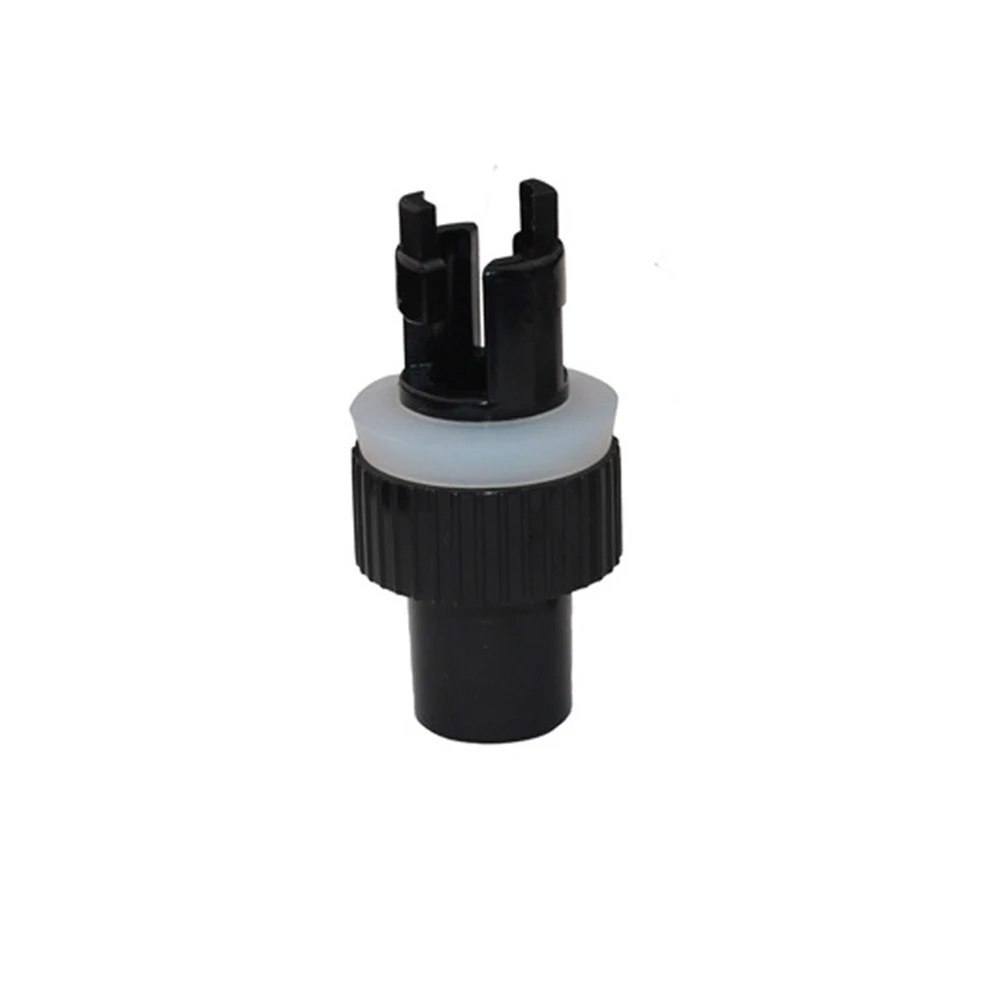 Kayak Valve Adapter Adapter Easy To Inflate High Strength Lightweight Valve Adapter Black Boat Pump Adaptor Durable Parts easy installation cc cc cc gy durable and high strength starter relay solenoid cc cc cc thicker and more loops